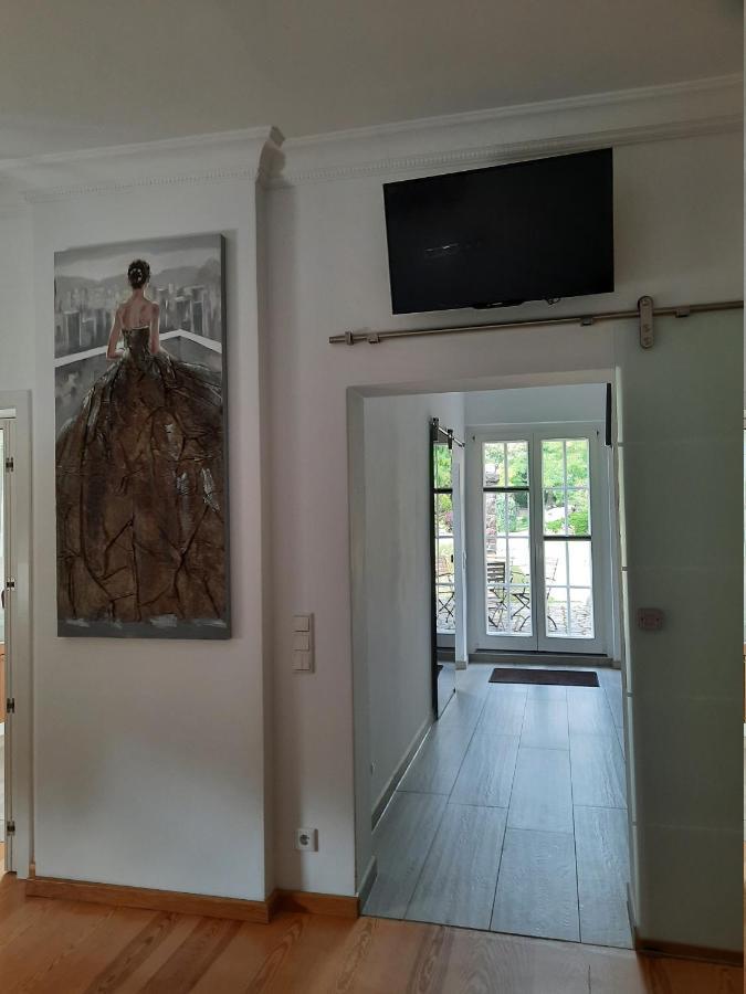 Hanghaus Der Villa Oderblick Oderberg Exteriér fotografie